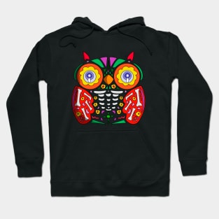 Sugar Skull Owl Hoodie